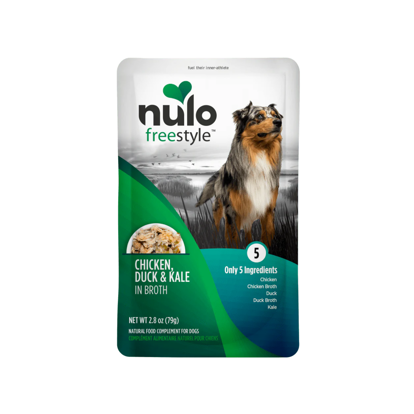 Nulo FreeStyle Chicken, Duck & Kale In Broth Recipe