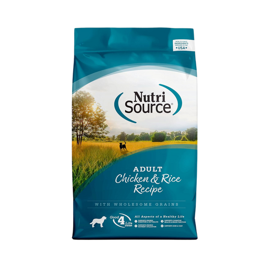 NutriSource Adult Chicken & Rice Recipe Dry Dog Food