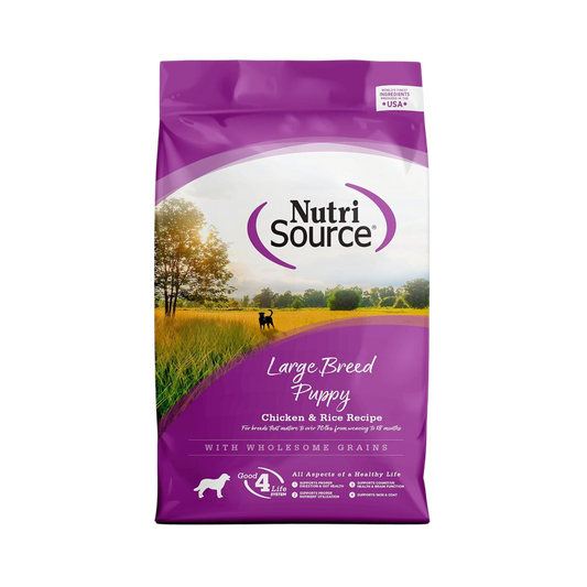 NutriSource Large Breed Puppy Chicken & Rice Recipe Dry Dog Food