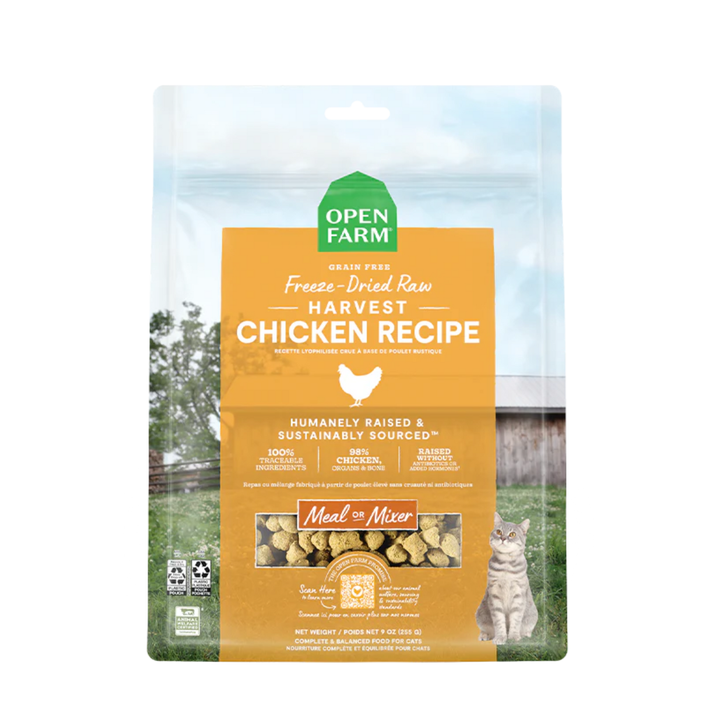 Open Farm Freeze-Dried Raw Cat Food