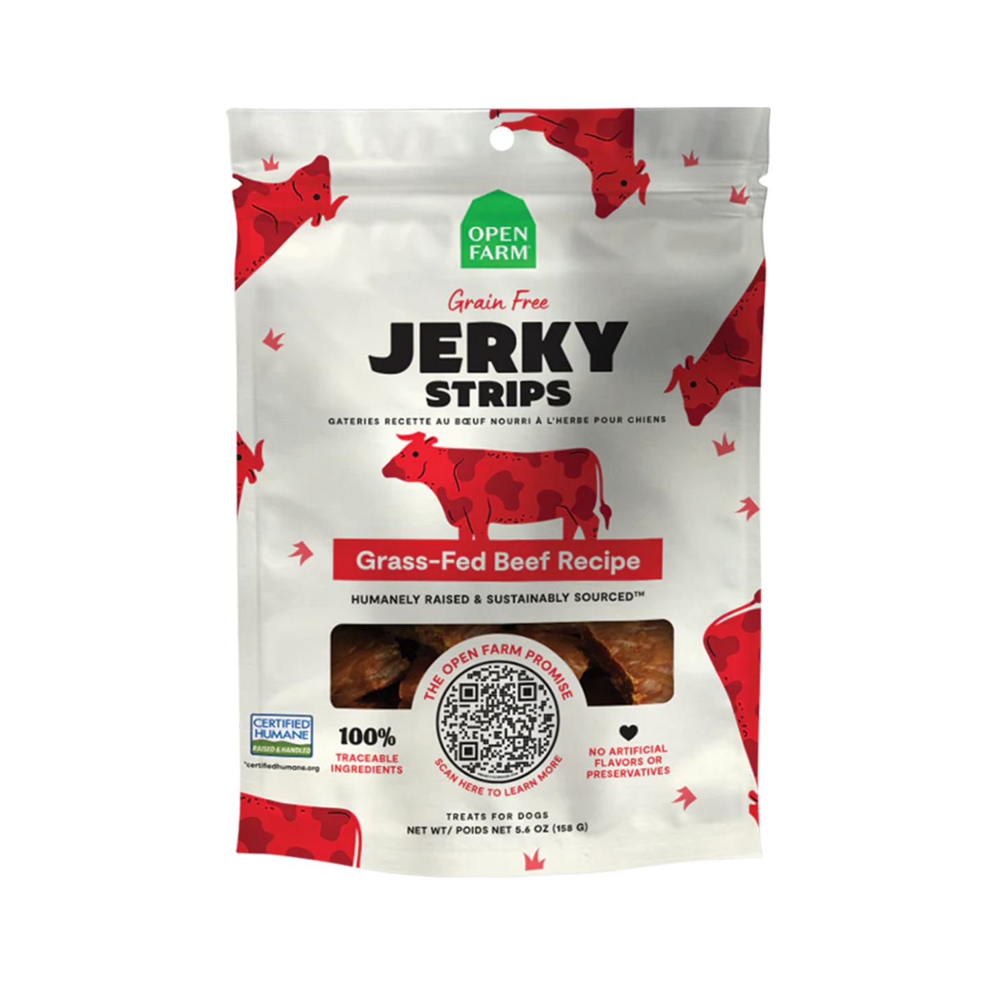 Open Farm Grain-Free Jerky Strips