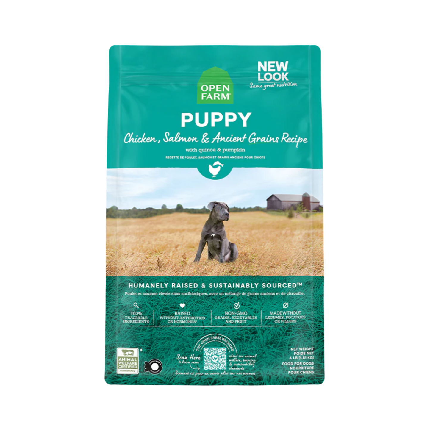Open Farm Ancient Grains High-Protein Puppy Food