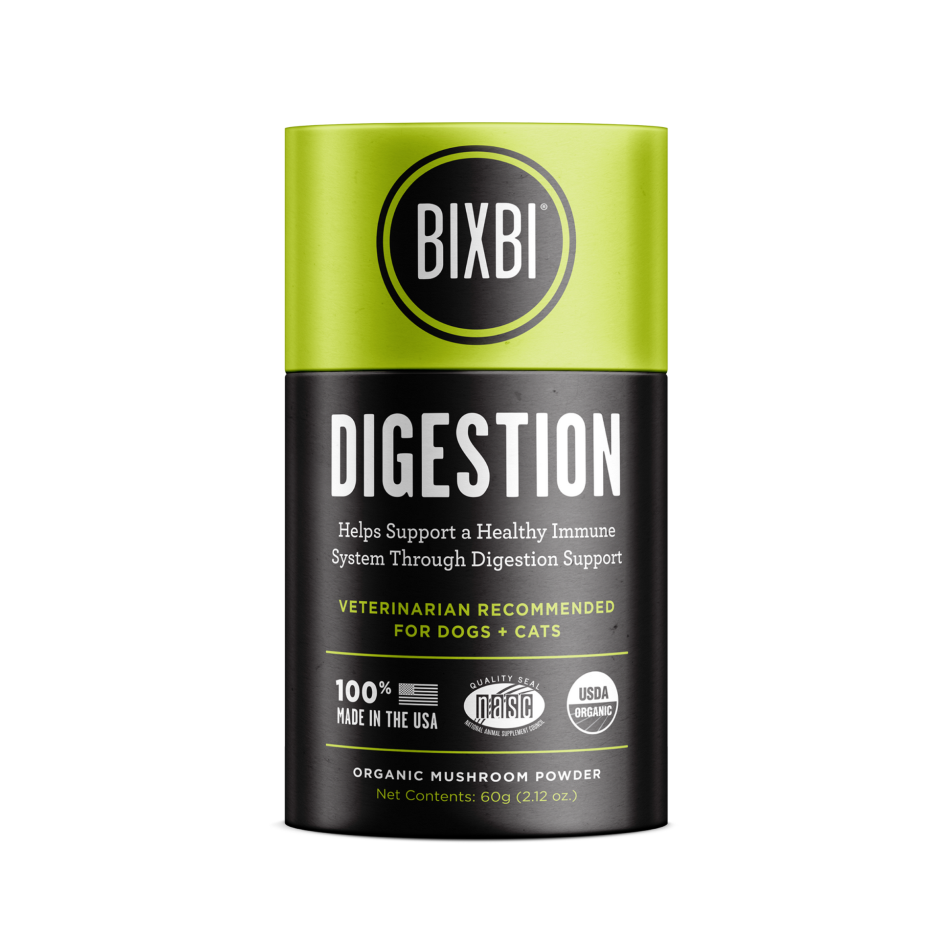 BIXBI Digestion Supplement for Dogs & Cats - Pups & Cubs Premium Pet Food