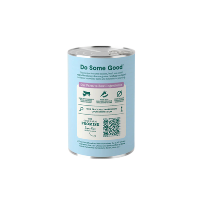Open Farm Goodbowl Harvest Chicken & Grass-Fed Beef Pâté for Dogs