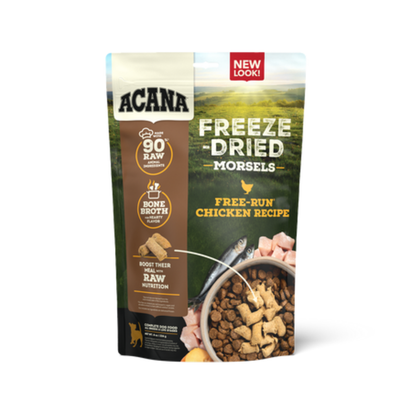 Acana Freeze-Dried Chicken Recipe Morsels Dog Food - Pups & Cubs Premium Pet Food