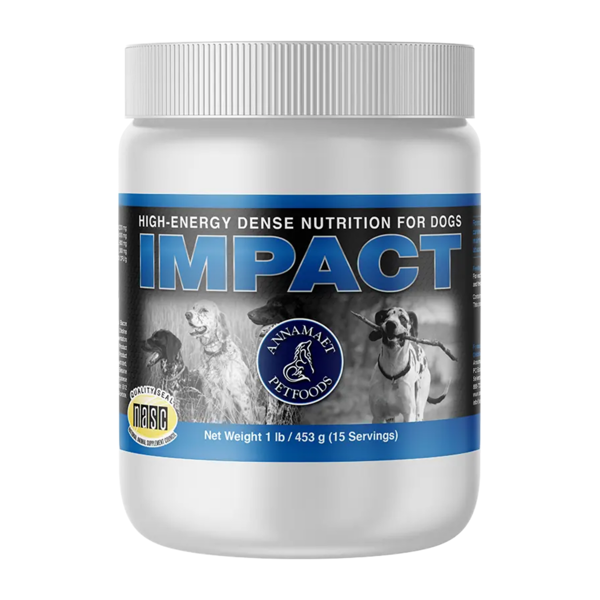 Annamaet Impact High-Energy Dense Nutrition Supplement for Dogs - Pups & Cubs Premium Pet Food