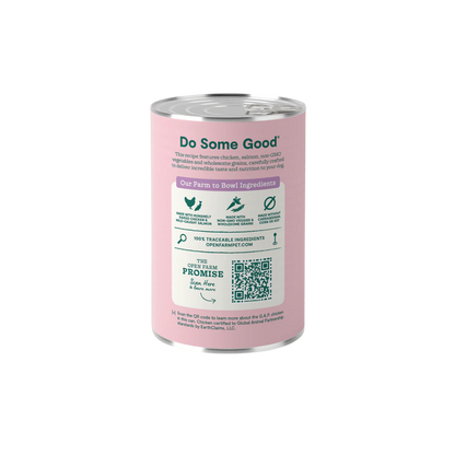 Open Farm Goodbowl Harvest Chicken & Salmon Pâté for Dogs