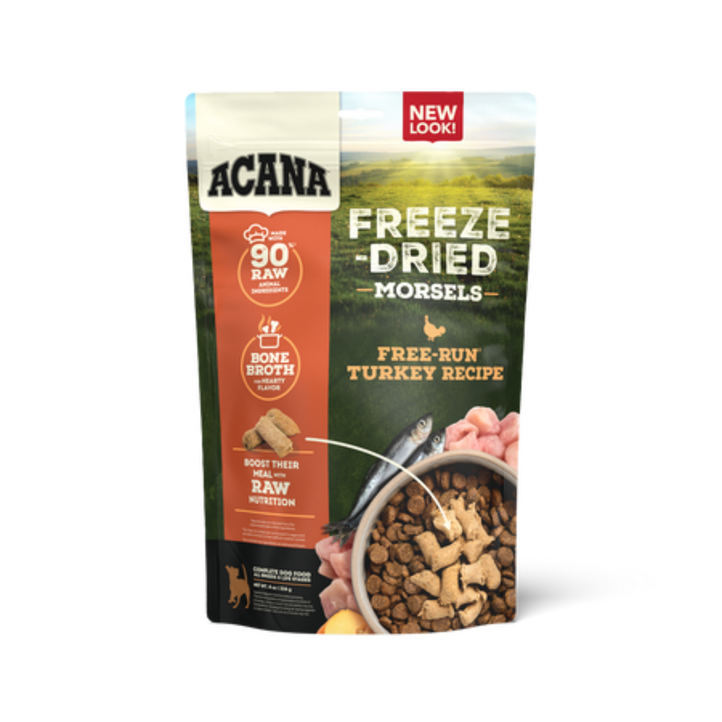 Acana Freeze-Dried Turkey Recipe Mosels Dog Food - Pups & Cubs Premium Pet Food