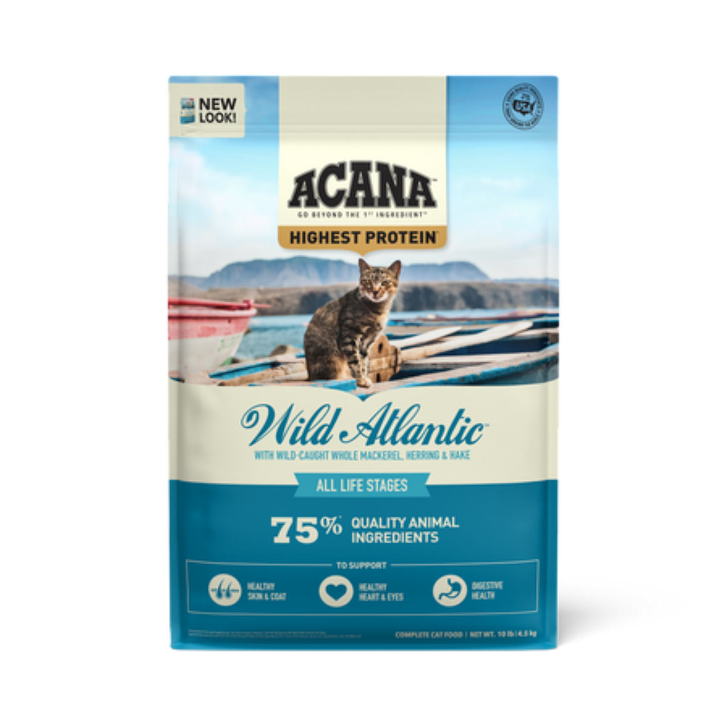 Acana Highest Protein, Wild Atlantic Dry Cat Food - Pups & Cubs Premium Pet Food