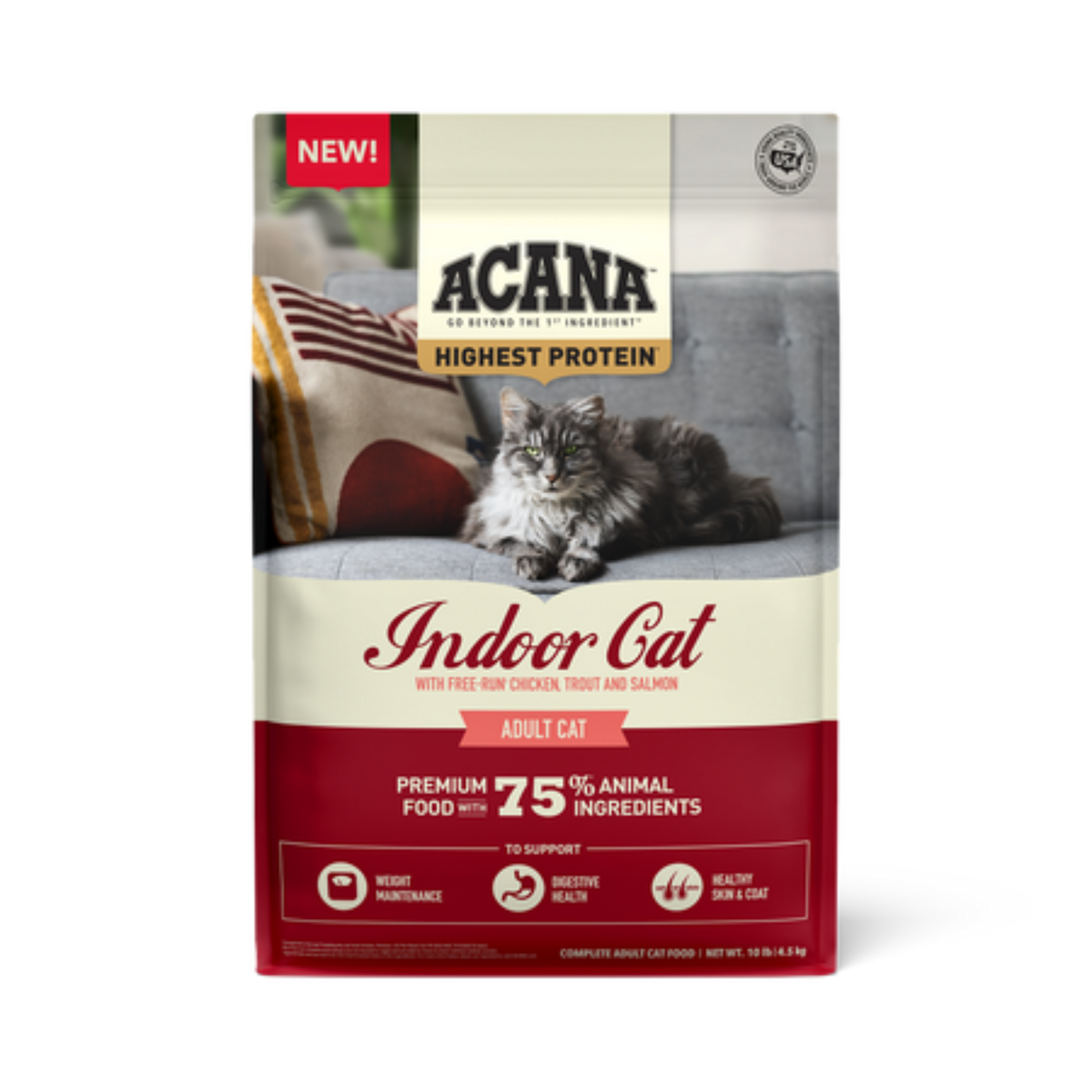 Acana Highest Protein, Indoor Cat Recipe Dry Cat Food - Pups & Cubs Premium Pet Food