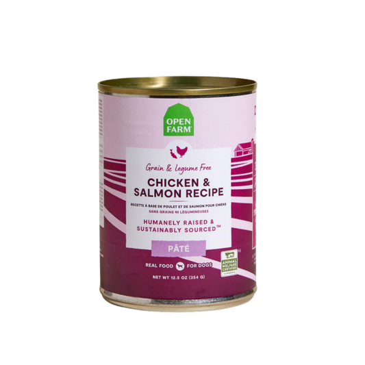 Open Farm Chicken & Salmon Pâté for Dogs
