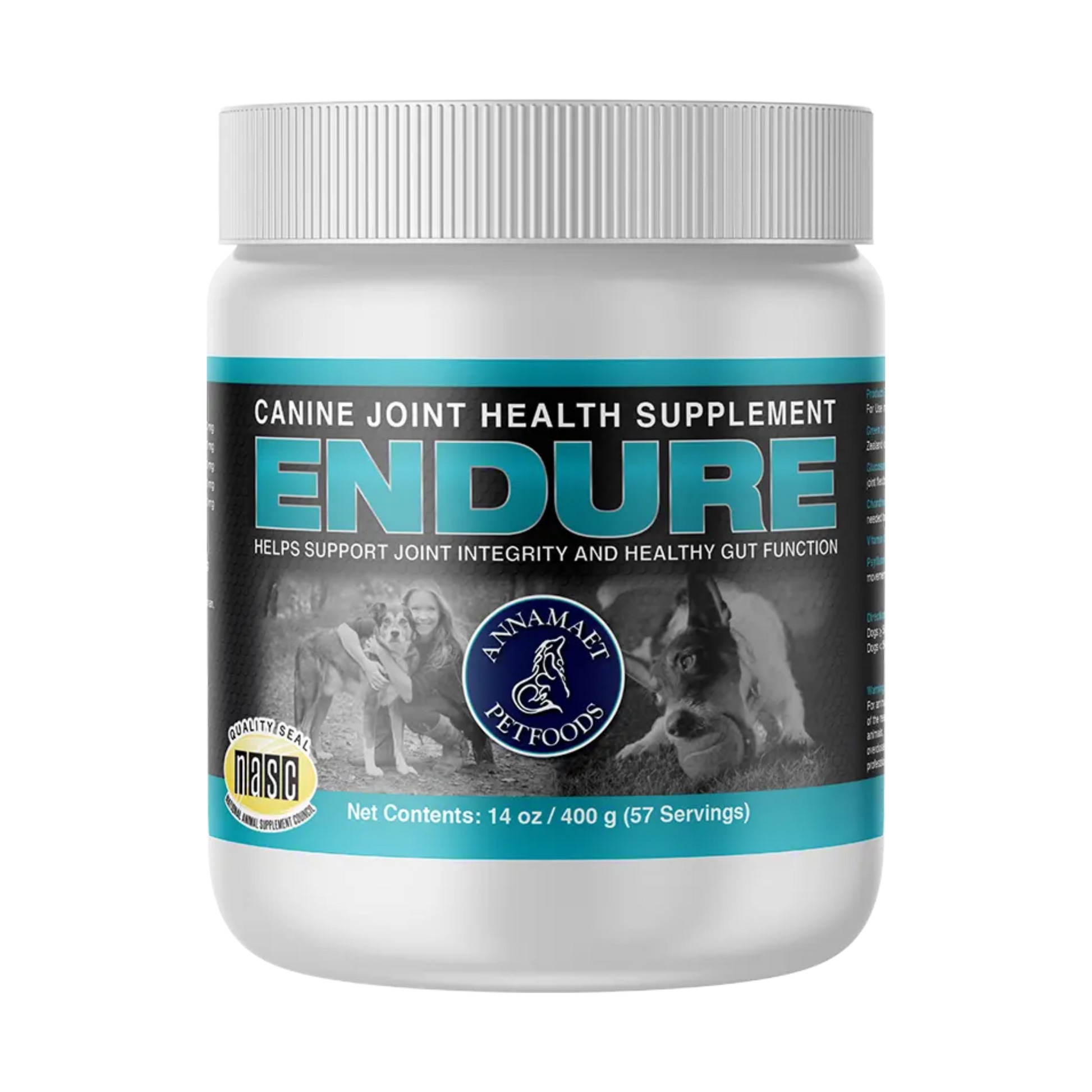 Annamaet Endure Supplement For Dogs - Pups & Cubs Premium Pet Food