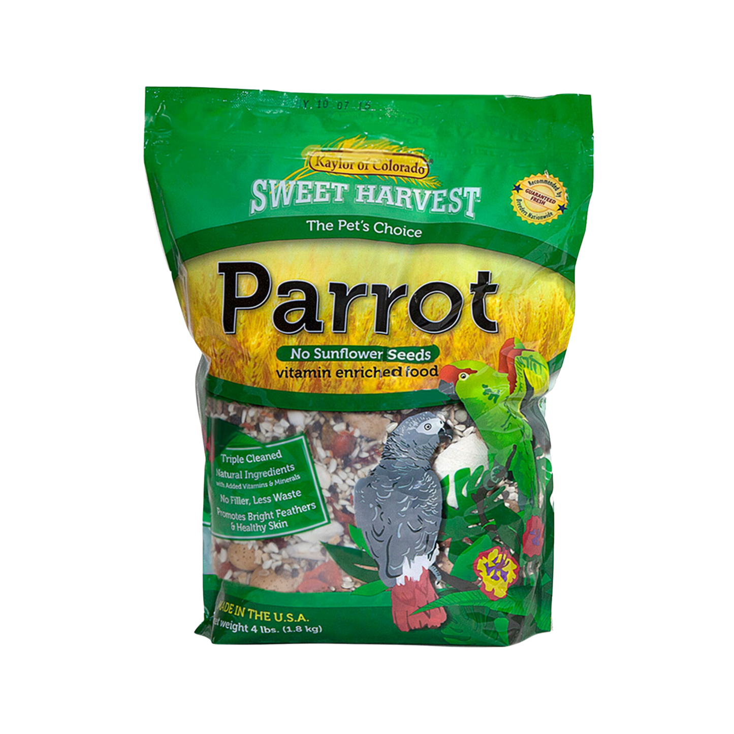 Kaylor of Colorado Parrot W/O Sunflower Seeds