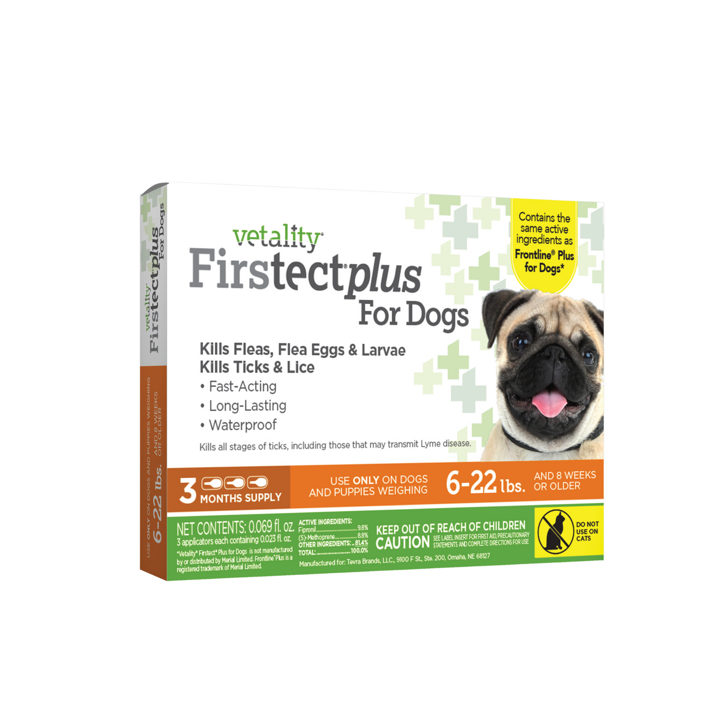 Vetality Firstect Plus for Dogs: Flea & Tick Treatment