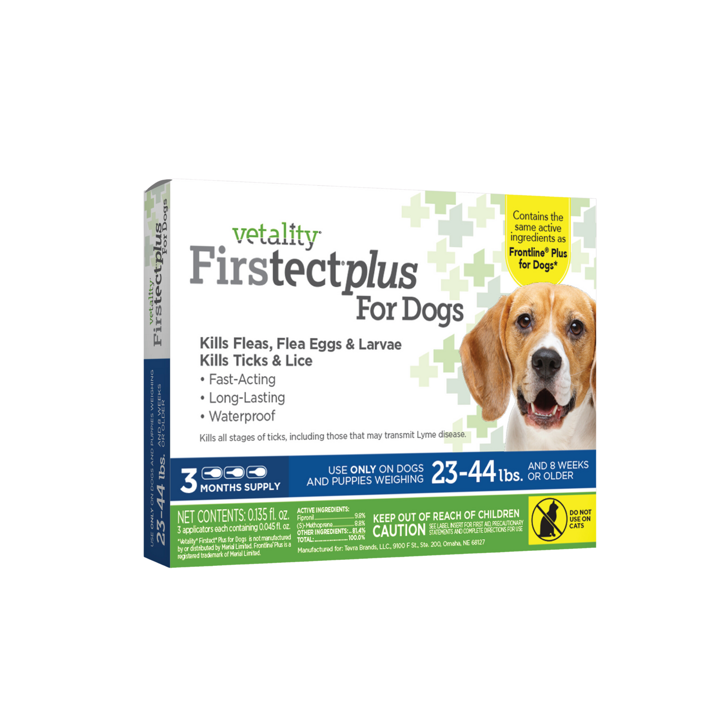 Vetality Firstect Plus for Dogs: Flea & Tick Treatment