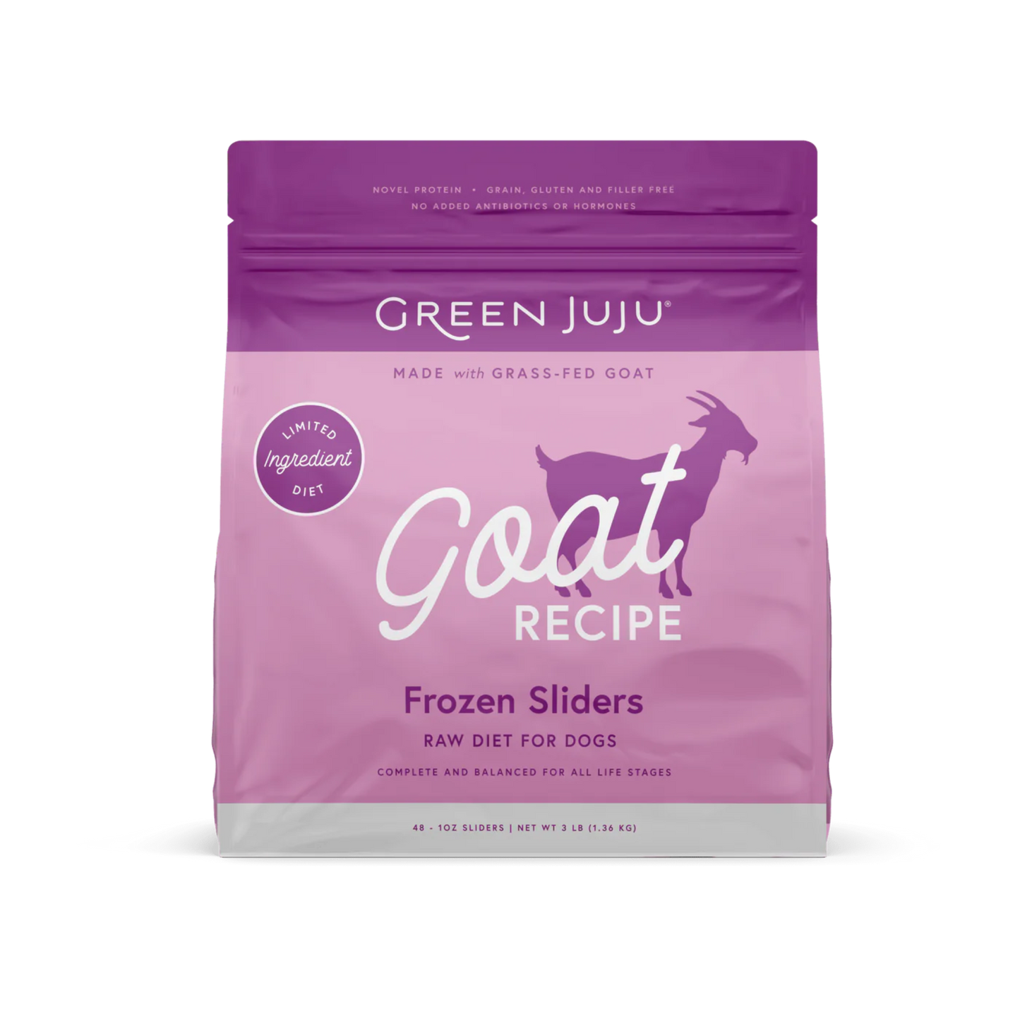 Green Juju Goat Recipe Frozen Patties & Sliders