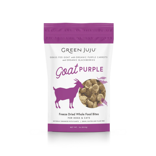 Green Juju Goat Purple Whole Food Bites