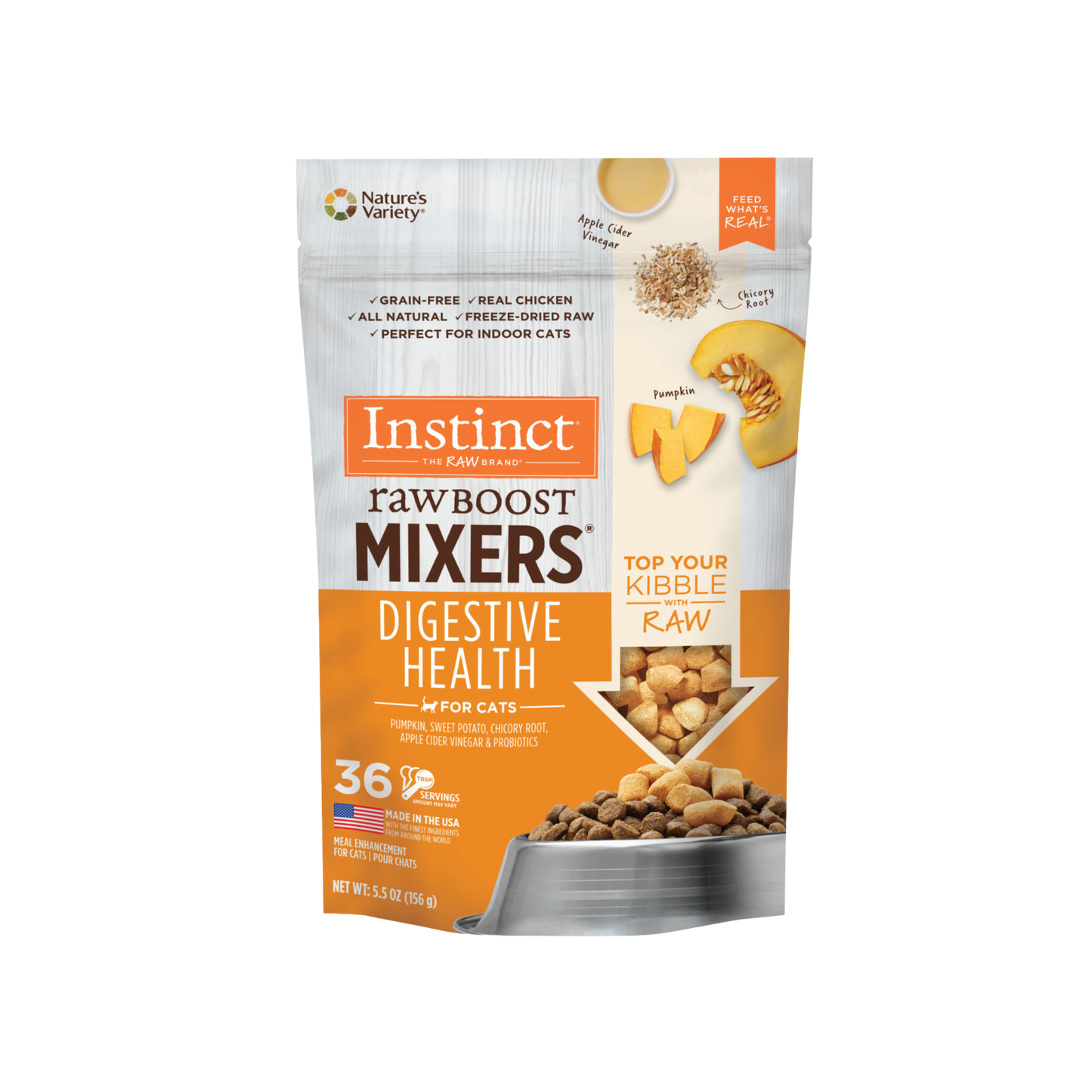 Instinct Raw Boost Mixers Digestive Health for Cats