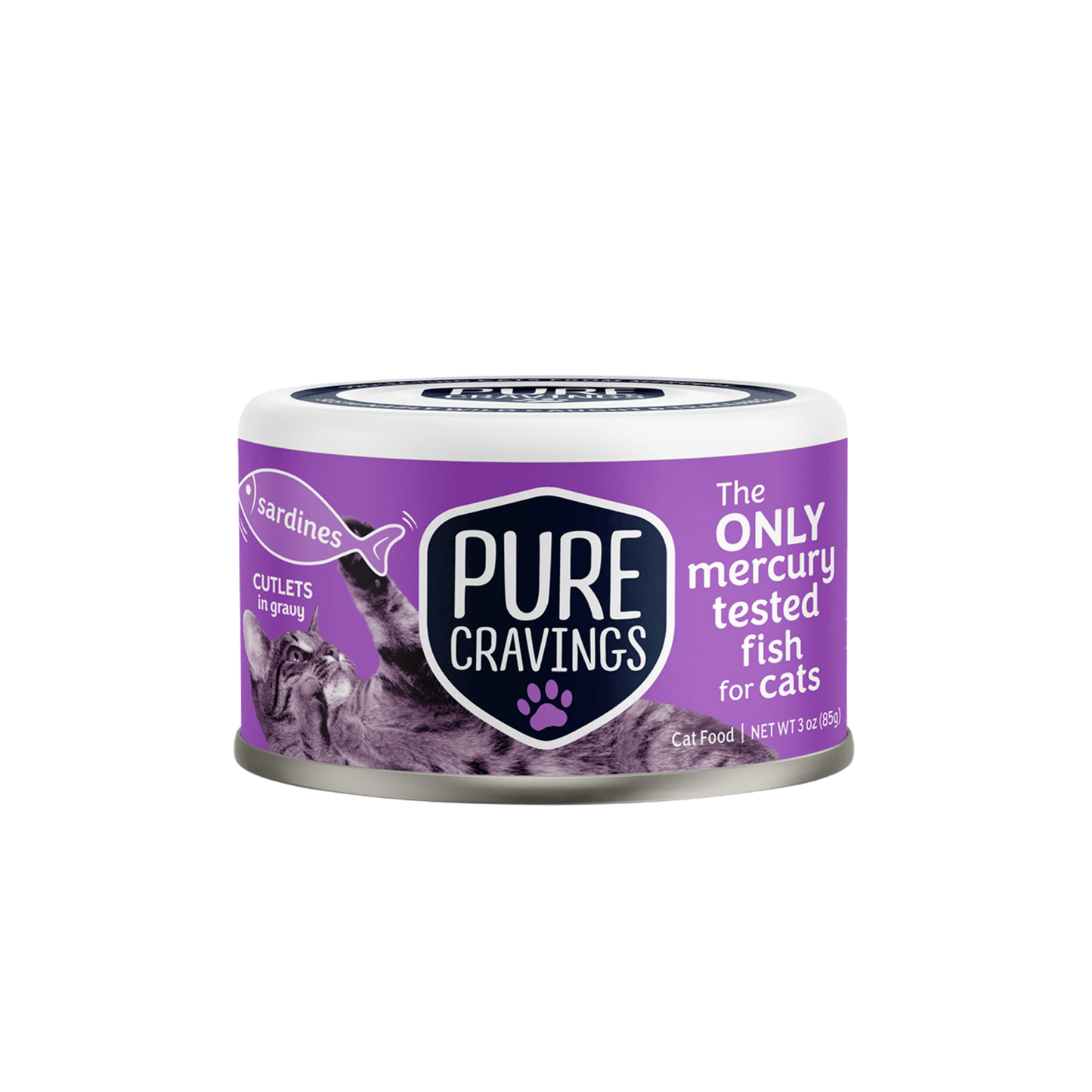 Pure Cravings Wild Sardines Cutlets in Gravy Wet Cat Food