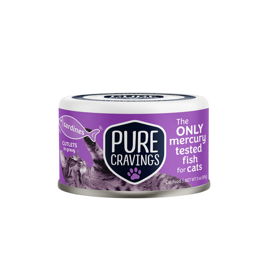 Pure Cravings Wild Sardines Cutlets in Gravy Wet Cat Food