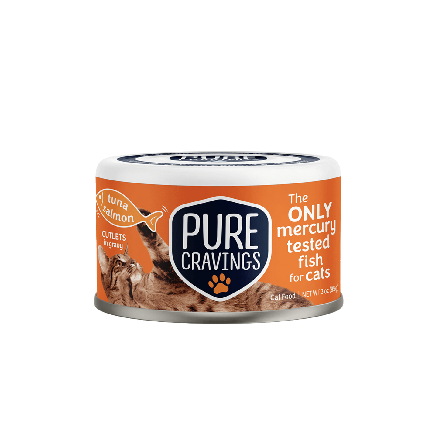 Pure Cravings Wild Tuna & Salmon Cutlets in Gravy Wet Cat Food