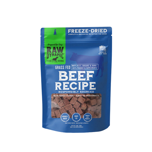 Raw Dynamic Freeze-Dried Raw Beef Formula for Dogs