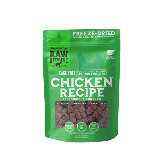Raw Dynamic Freeze-Dried Raw Chicken Formula for Dogs