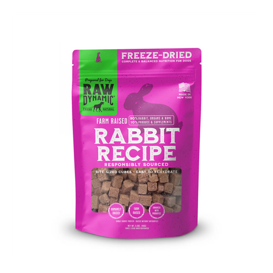 Raw Dynamic Freeze-Dried Raw Rabit Formula for Dogs