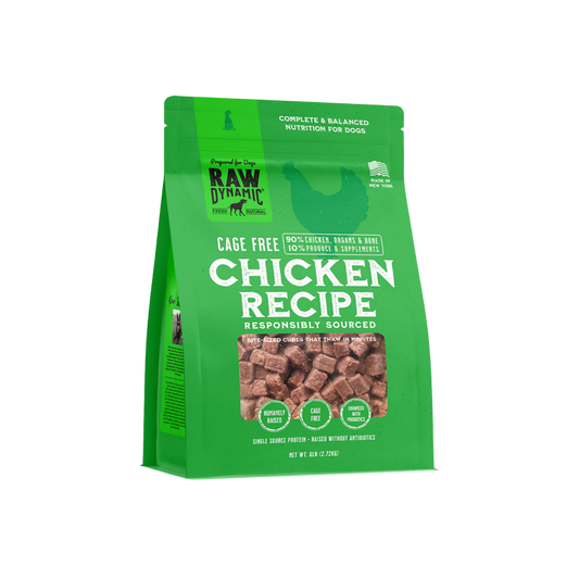 Raw Dynamic Frozen Raw Chicken Formula for Dogs