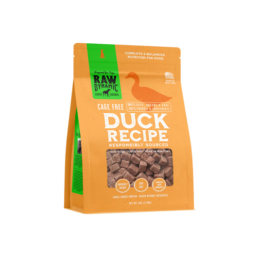 Raw Dynamic Frozen Raw Duck Formula for Dogs