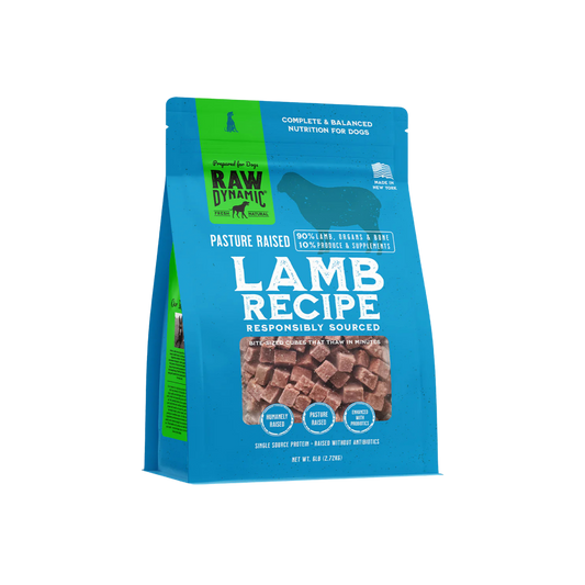 Raw Dynamic Frozen Raw Lamb Formula for Dogs