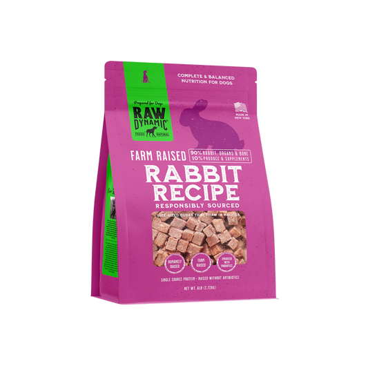 Raw Dynamic Frozen Raw Rabbit Formula for Dogs