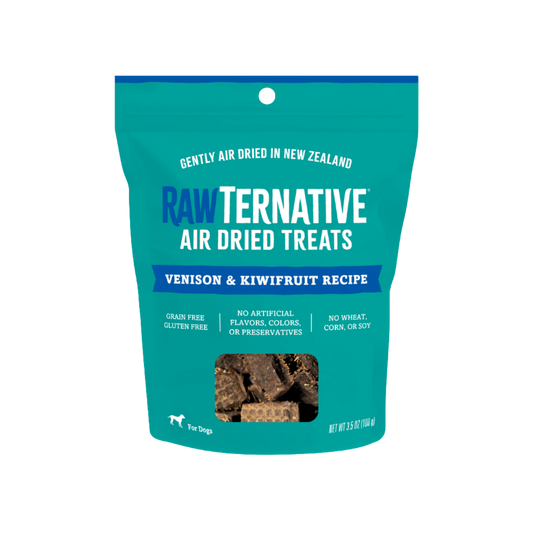 Rawternative Air-Dried Venison & Kiwifruit Dog Treats