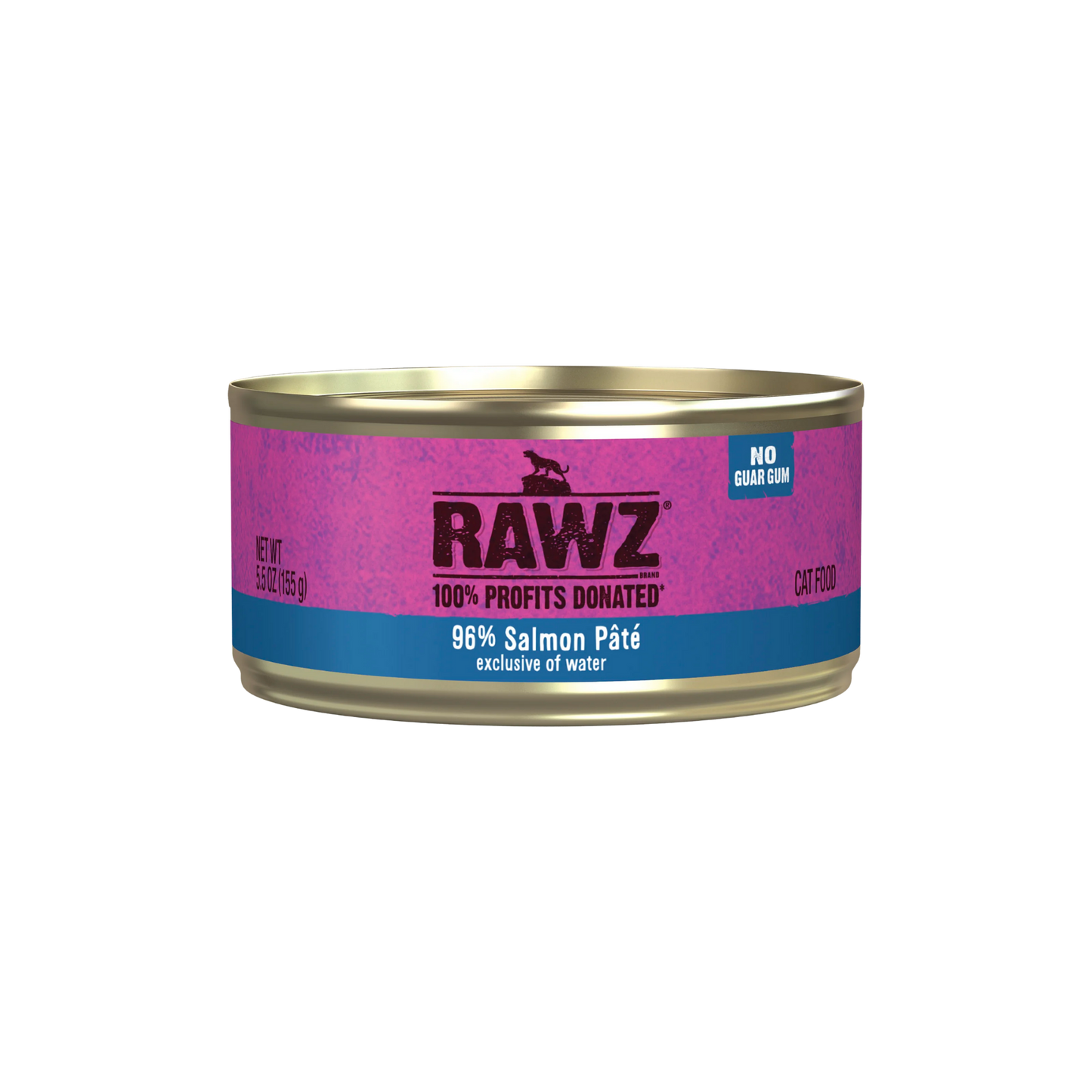 Rawz 96% Salmon Pate Cat Food