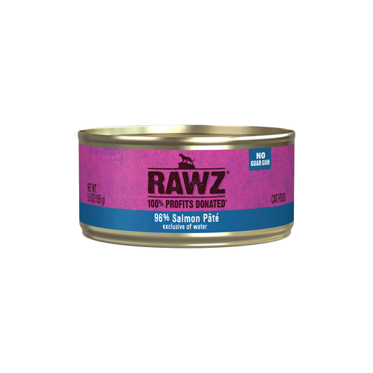 Rawz 96% Salmon Pate Cat Food