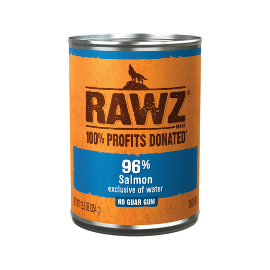 Rawz 96% Salmon Wet Dog Food