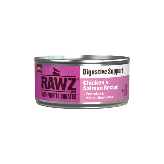 Rawz Digestive Support Chicken & Salmon Cat Food