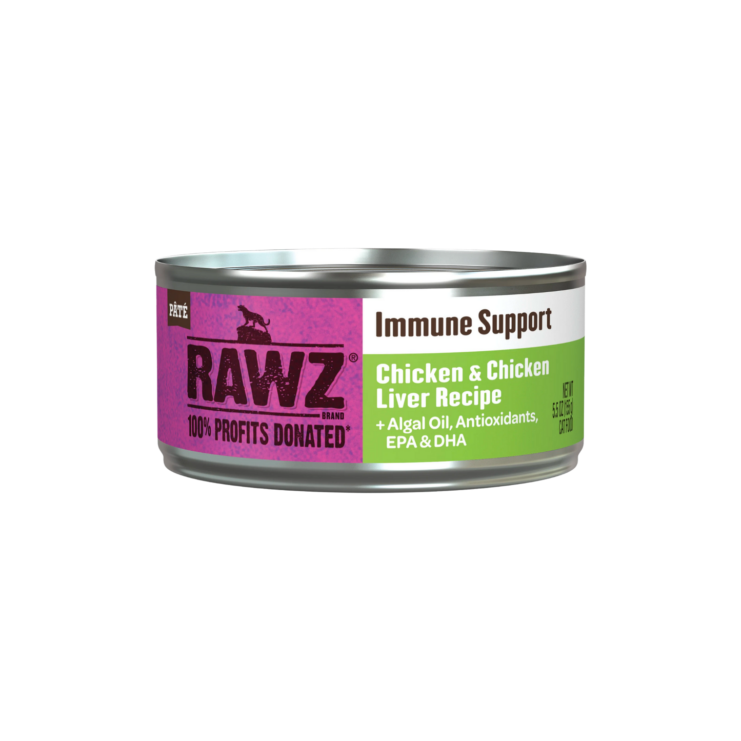 Rawz Immune Support Chicken & Chicken Liver Cat Food