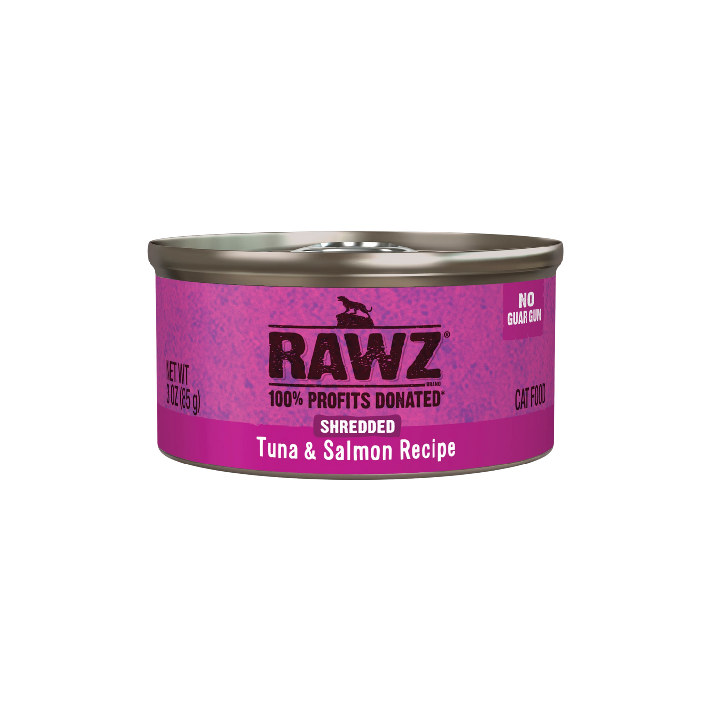 Rawz Shredded Tuna & Salmon Wet Cat Food, 3oz