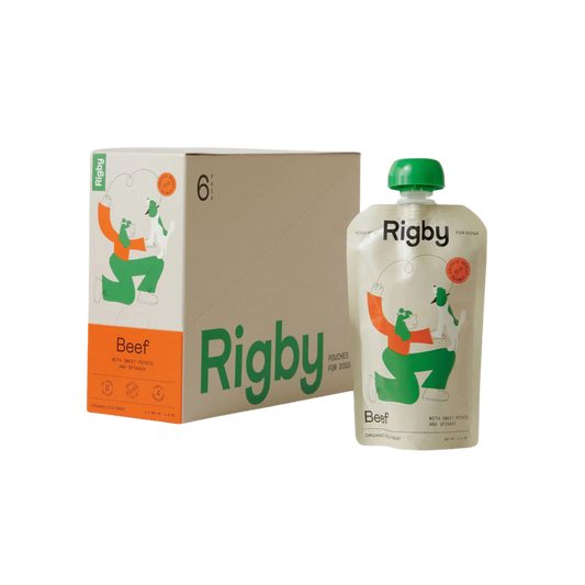 Rigby Organic Beef with Sweet Potato & Spinach Dog Treat