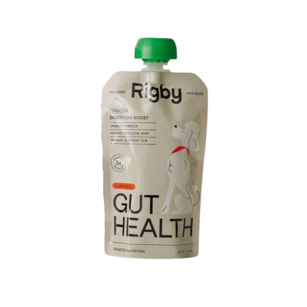Rigby Gut Health Targeted Dog Treats Lickable Pouch