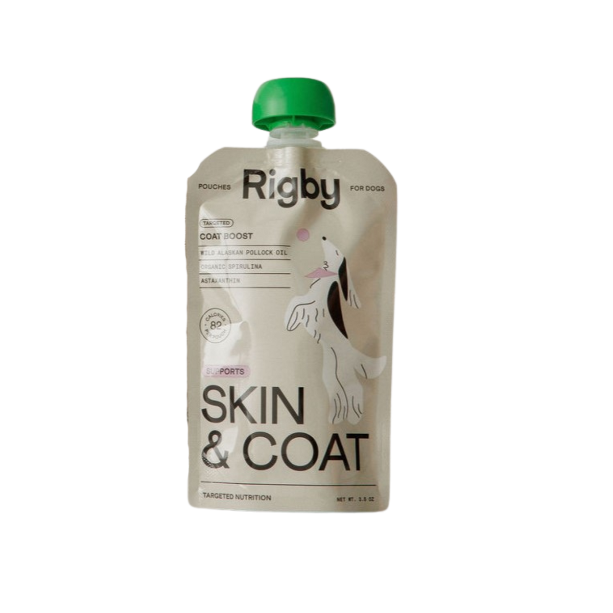 Rigby Skin & Coat Targeted Dog Treats Pouch