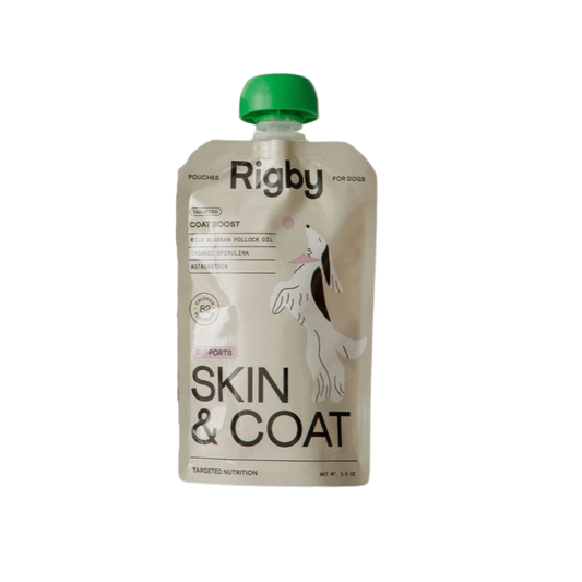 Rigby Skin & Coat Targeted Dog Treats Pouch