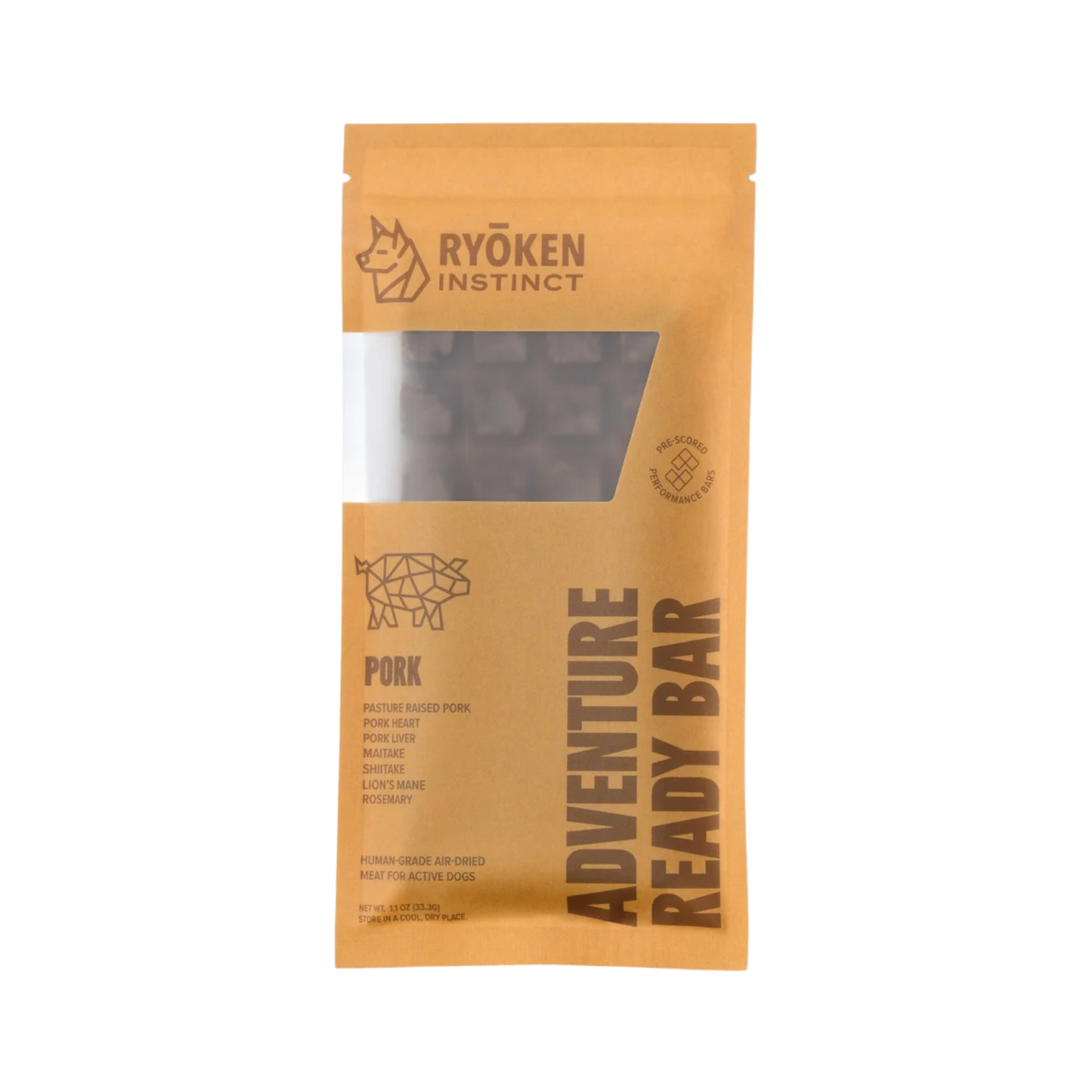 Ryoken Instinct Pork Adventure Ready Bar
