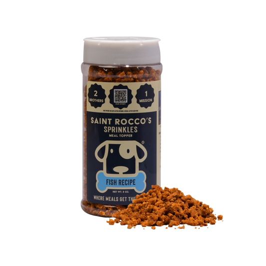 Saint Rocco's Fish Sprinkles for Dogs, 6oz