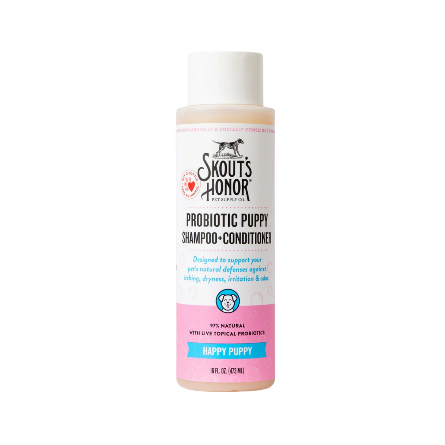 Skout's Honor Probiotic Puppy Shampoo + Conditioner