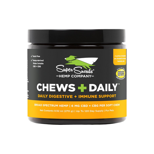 Super Snouts Chews Daily Digestive Support Hemp Chew