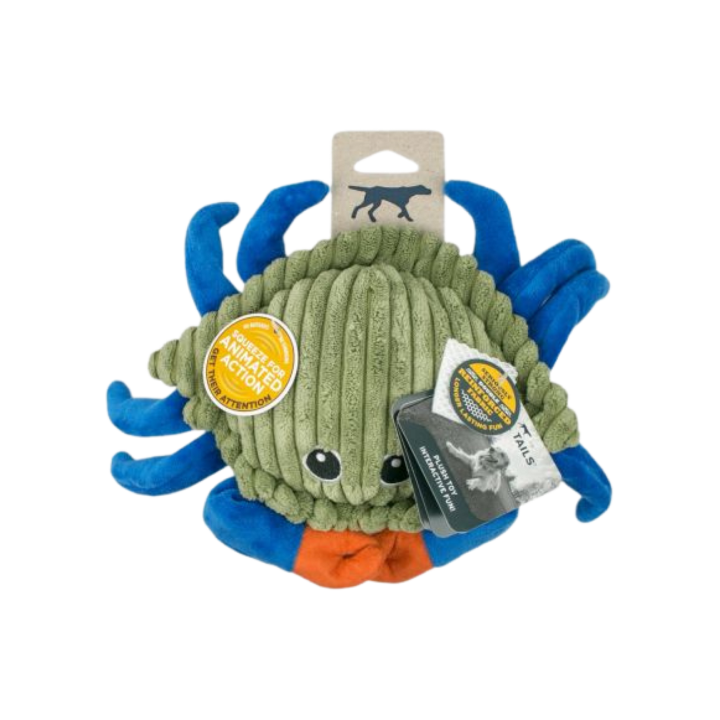 Tall Tails Animated Crab Toy