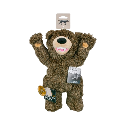 Tall Tails Grizzly Rope Body Dog Toy