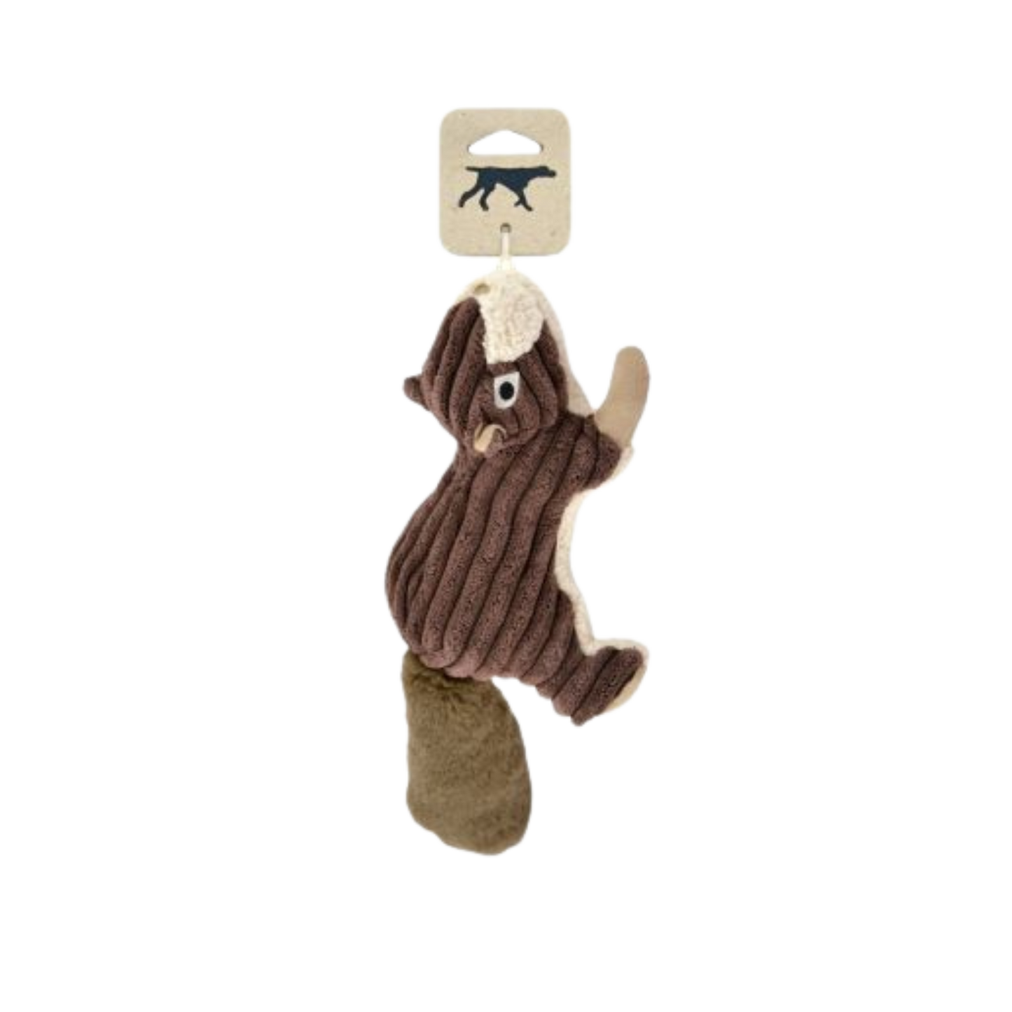 Tall Tails Squirrel with Squeaker Dog Toy